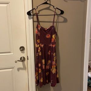 Medium maroon Mossimo spaghetti strap dress